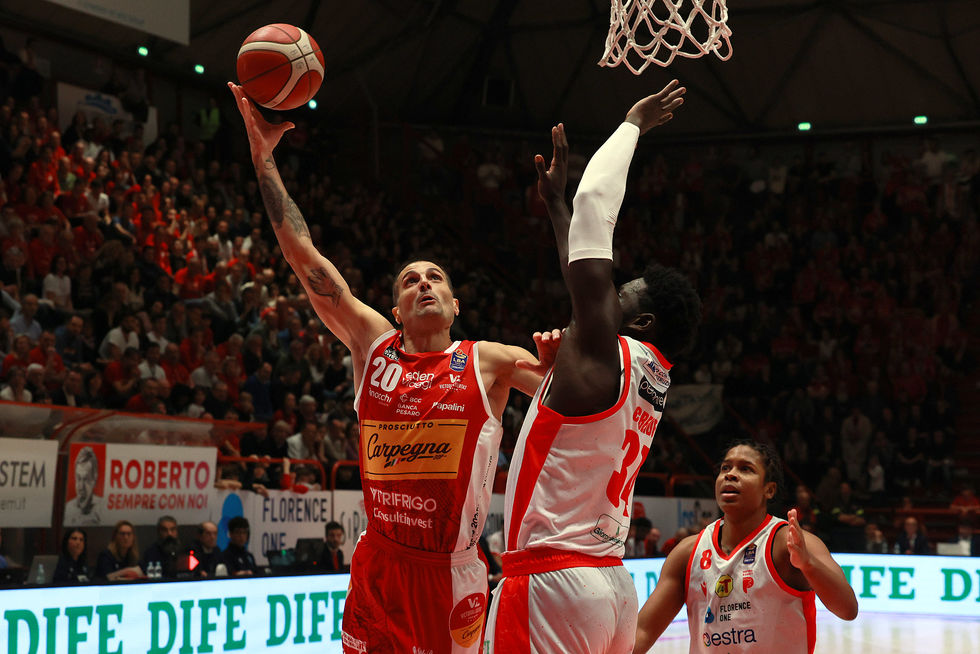 1674/129 Errea Pesaro Basketball Jersey Game LBA League Serie A