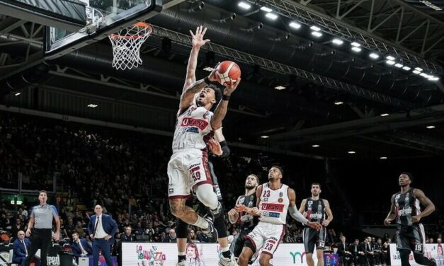 BMON LBA/ LE PAGELLE DI VIRTUS-VENEZIA: TUCKER GUIDA I SUOI ALLA VITTORIA DOPO UN TEMPO SUPPLEMENTARE – di RICCARDO PIRRO’