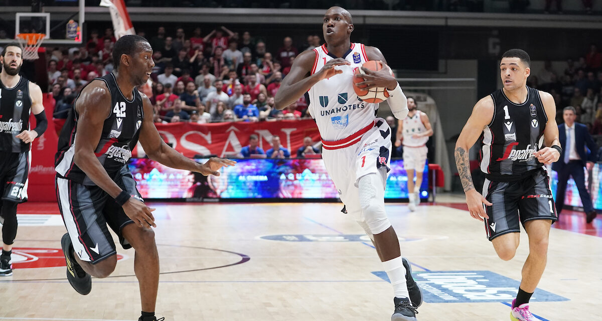FOCUS BM/ BIG MAN LBA: HERVEY, L’EX DELLA PARTITA CHE TRASCINA ALLA VITTORIA REGGIO EMILIA NEL DERBY CON LA VIRTUS