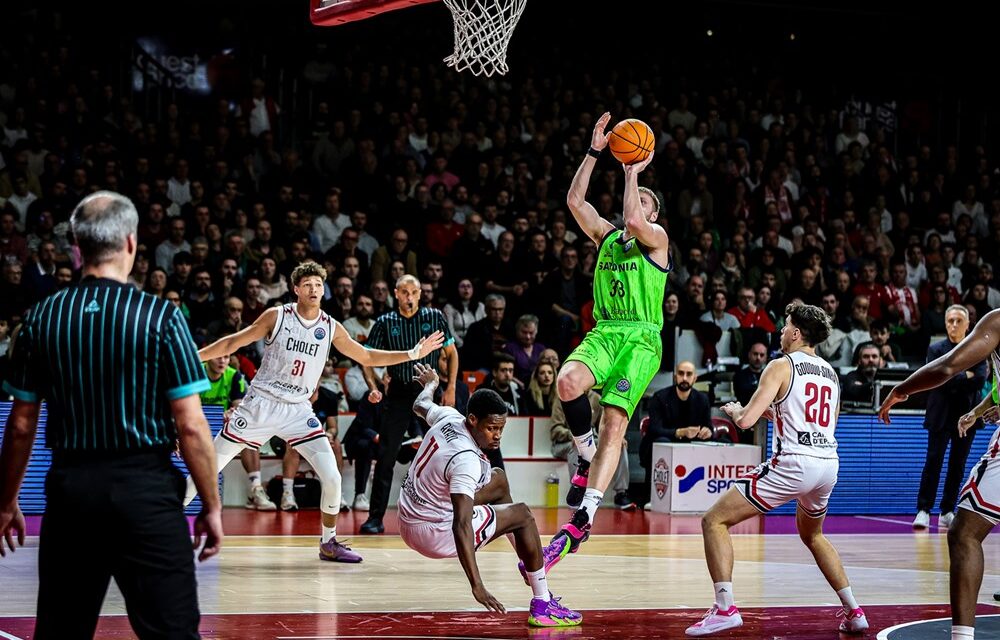 BM ON FIBA BCL/ Play-In: Sassari domina gara 1, Cholet cede 93-72 in Francia – di Valerio Laurenti