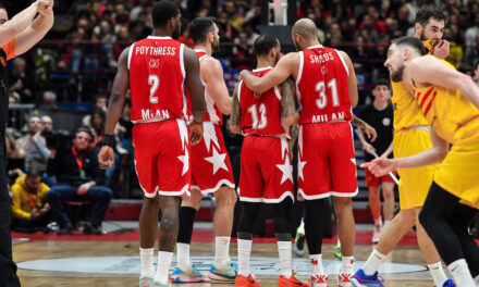 BM DA EUROLEAGUE/UN GRANDE VESELY NON BASTA AL BARCA, SHIELDS E MELLI CHE SERATA PER MILANO , LE PAGELLE – di GIANFRANCO PEZZOLATO.