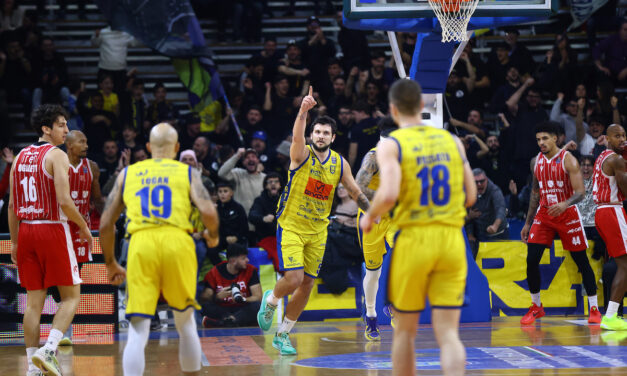 BM ON LBA/ REGGIO EMILIA NON ENTRA MAI IN CAMPO, SCAFATI DOMINA TUTTA LA PARTITA E VINCE 102-76 – DI ALESSIO APICELLA
