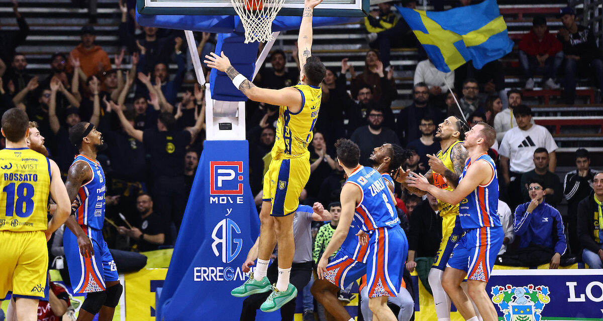 BM DA LBA/ partita dai mille volti tra Givova Scafati e Nutribullet Treviso, 4Q da cardiopalma ma alla fine i campani tengono. – di Ilaria Tubia