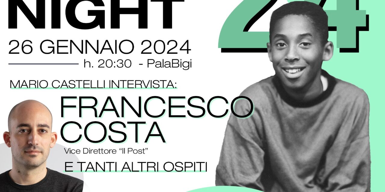 “Kobe Night 24”: il 26 gennaio evento benefico in memoria di Kobe