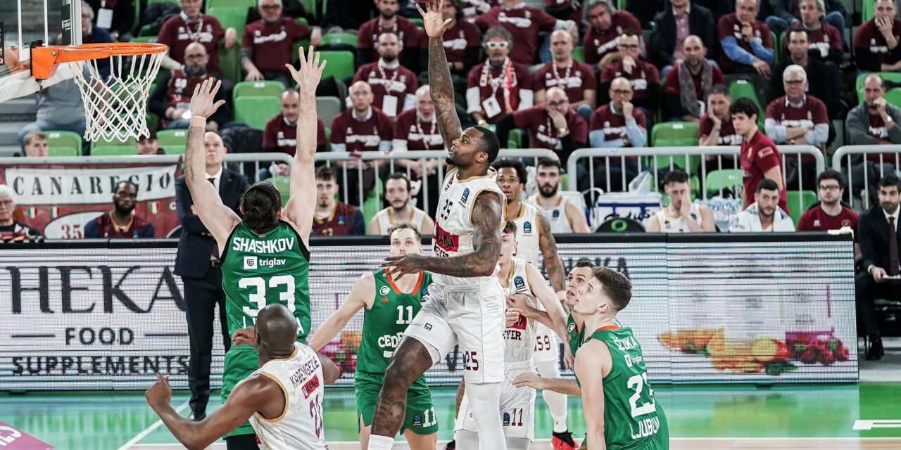 BM DA Eurocup/ Venezia continua a sperare nei playoff, Cedevita Olimpija Lubiana ko 104-93
