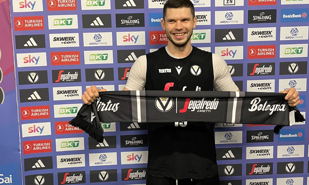 Virtus, Lomažs si presenta: “Grande opportunità essere qui. Sono pronto per mettermi a disposizione della squadra e del Coach”
