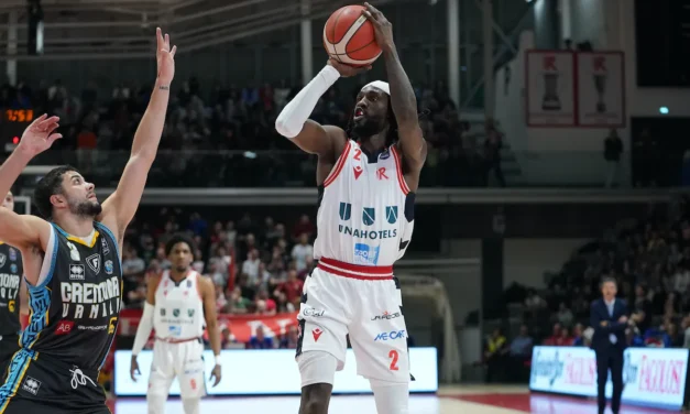 REGGIO EMILIA, L’ANALISI DI WEBER: “DEVO RITROVARE L’EQUILIBRIO TRA LA MIA CAPACITÀ DI AGGREDIRE LA PARTITA E IL COINVOLGIMENTO DI TUTTI I MIEI COMPAGNI”