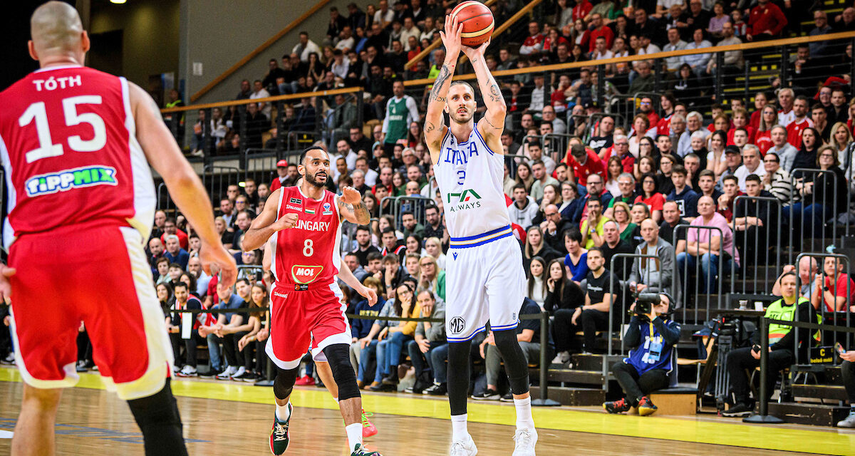 BM AZZURRO/ L’ITALIA È PERFETTA NEL SECONDO TEMPO E BATTE L’UNGHERIA 83-62 – di EUGENIO PETRILLO