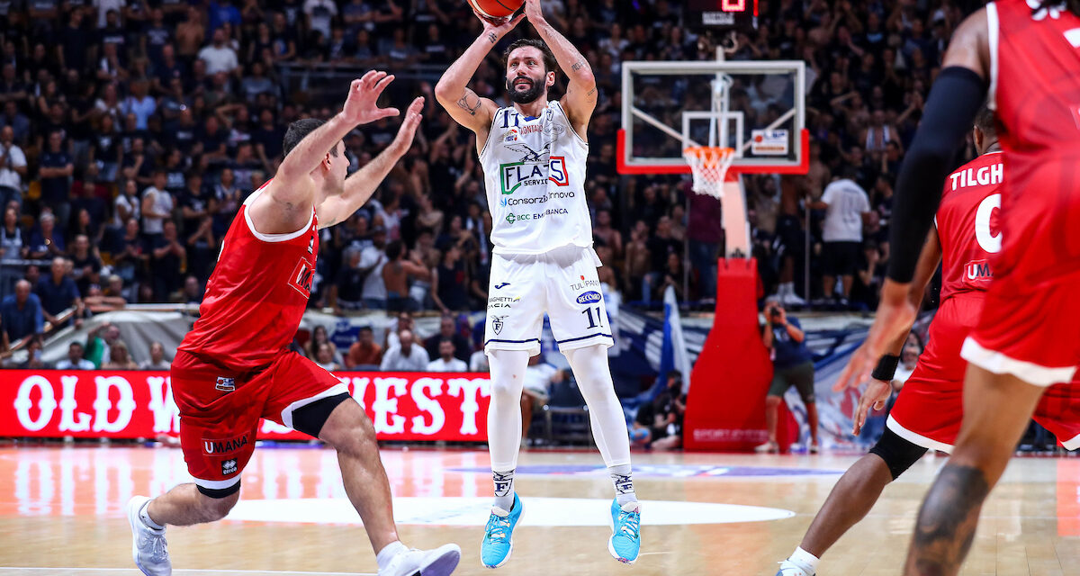 Fortitudo Bologna, Panni: “L’obiettivo è riconquistare il primo posto. La Coppa Italia? È un trofeo e cerchiamo di vincerlo”.