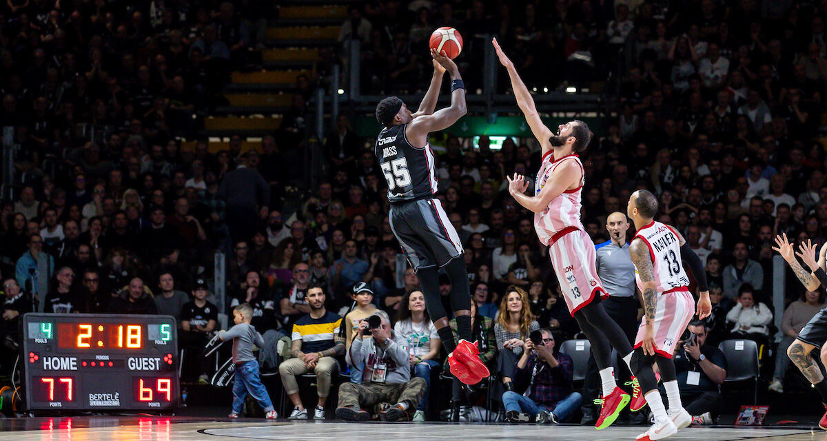 FOCUS BM/IL MOMENTO DEL WEEKEND: IL TIRO INVENTATO DA ABASS NEL FINALE DI VIRTUS BOLOGNA-OLIMPIA MILANO – DI ALESSIO APICELLA