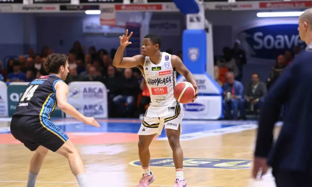 BRINDISI, LA CARICA DI ERIC WASHINGTON: “L’ENERGIA DEI NOSTRI TIFOSI È STATA SORPRENDENTE”