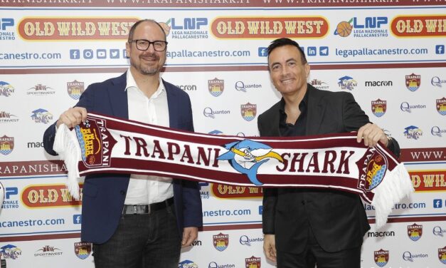 SERIE A2: PRESENTATO ALLA STAMPA IL NUOVO COACH DI TRAPANI SHARK ANDREA DIANA