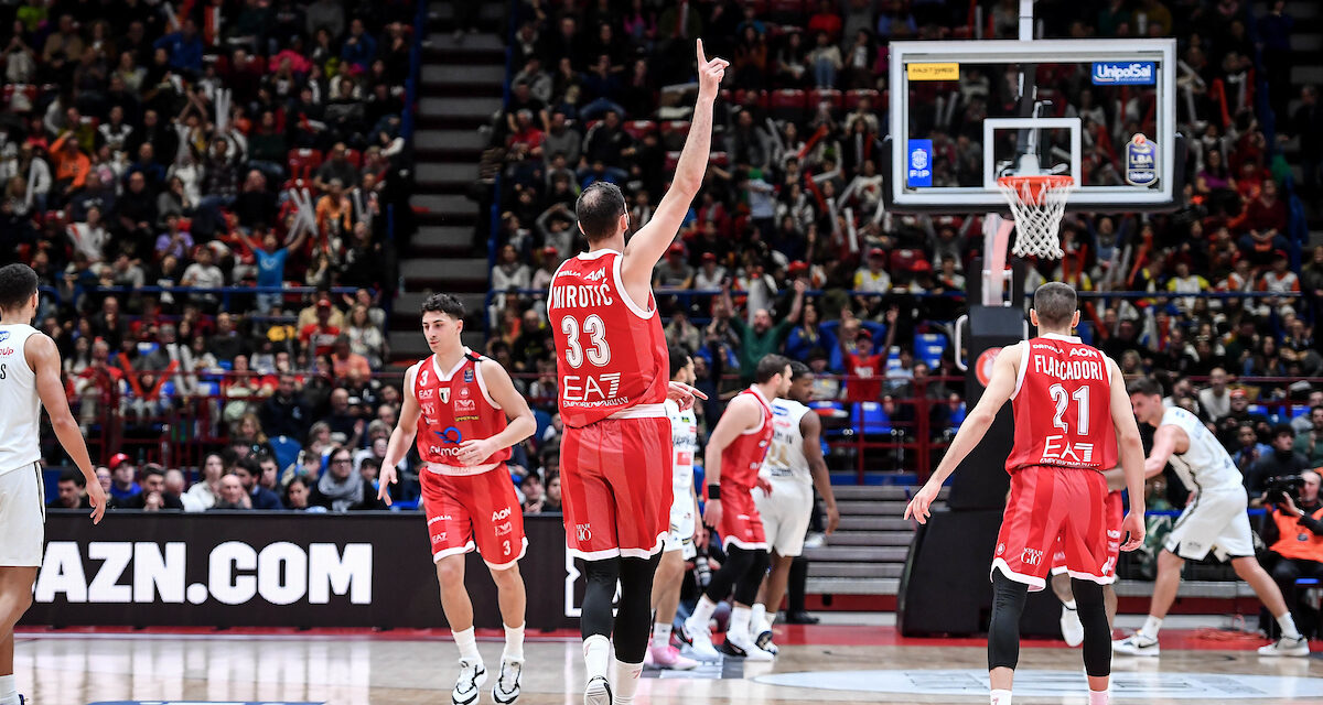 BM DA EUROLEAGUE/IL PUNTO OLIMPIA MILANO: DOPO LA PROVA DI LIONE, PROVERA’ IL FORUM A SPINGERE MILANO ? – di GIANFRANCO PEZZOLATO