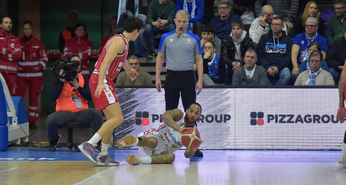 BM DA LBA/TREVISO PIAZZA UN COLPO DA SALVEZZA, ALTRO DISASTRO DI REGGIO IN TRASFERTA – DI CHIARA MORBIO