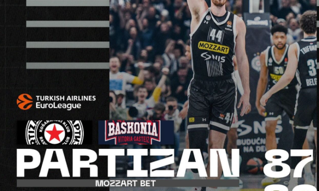 BM DA Euroleague/ Il big match: Il Partizan soffre ma sconfigge il Baskonia 87-83 alla Stark Arena – di Valerio Laurenti
