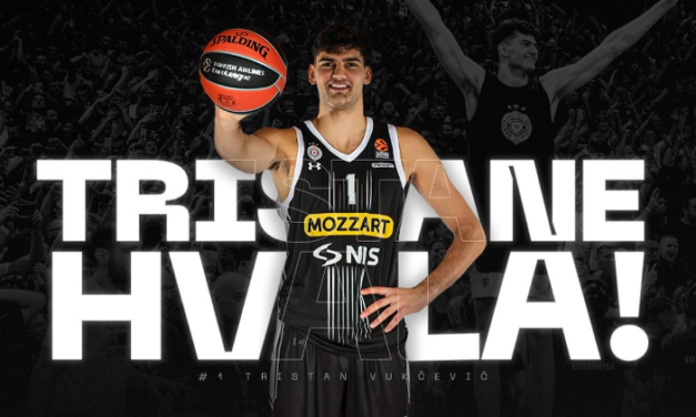 Tristan Vukcevic lascia il Partizan e l’Europa: ad attenderlo un futuro in NBA ai Washington Wizards