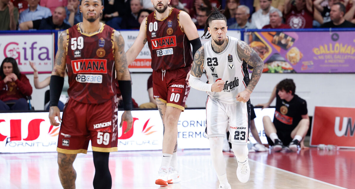 FOCUS BM/ IL MOMENTO DEL WEEKEND LBA: VIRTUS, LA CHIAVE HACKETT PER SPAZZARE VIA LA REYER – DI ALESSIO APICELLA