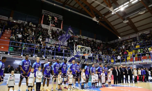Brindisi è la prima squadra aritmeticamente retrocessa in serie A2