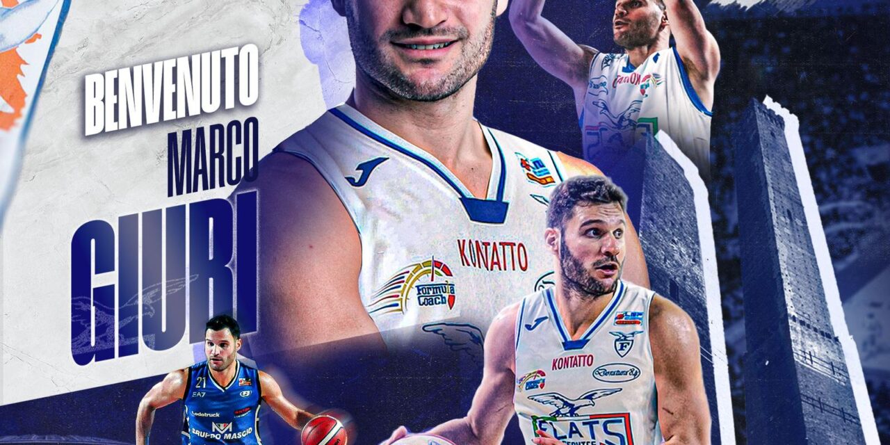 Fortitudo Bologna: arriva il rinforzo tanto atteso, Marco Giuri è un giocatore della Flats Service
