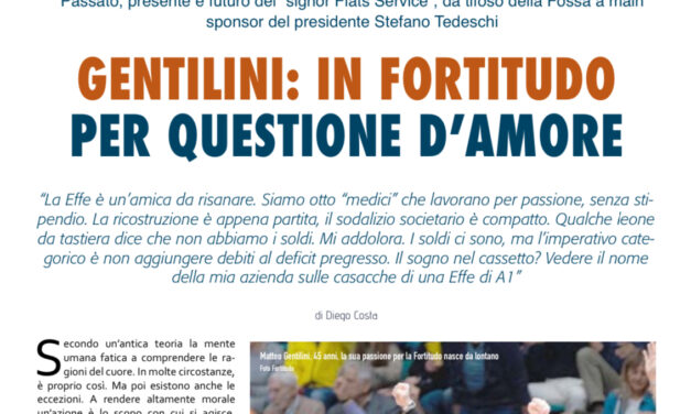 SU BM APPENA USCITO IN EDICOLA, COPERTINA EMILIA ROMAGNA E UN’INTERVISTA ESCLUSIVA A MATTEO GENTILINI MISTER FLATS SERVICE, MOTORE DEL RILANCIO FORTITUDO. A FIRMA DIEGO COSTA
