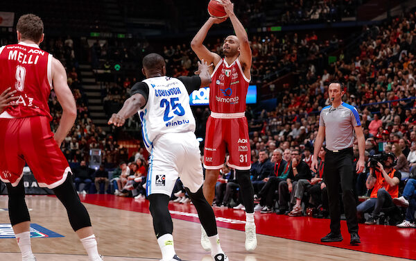 Milano, assente Shavon Shields in gara 3 per un affaticamento muscolare