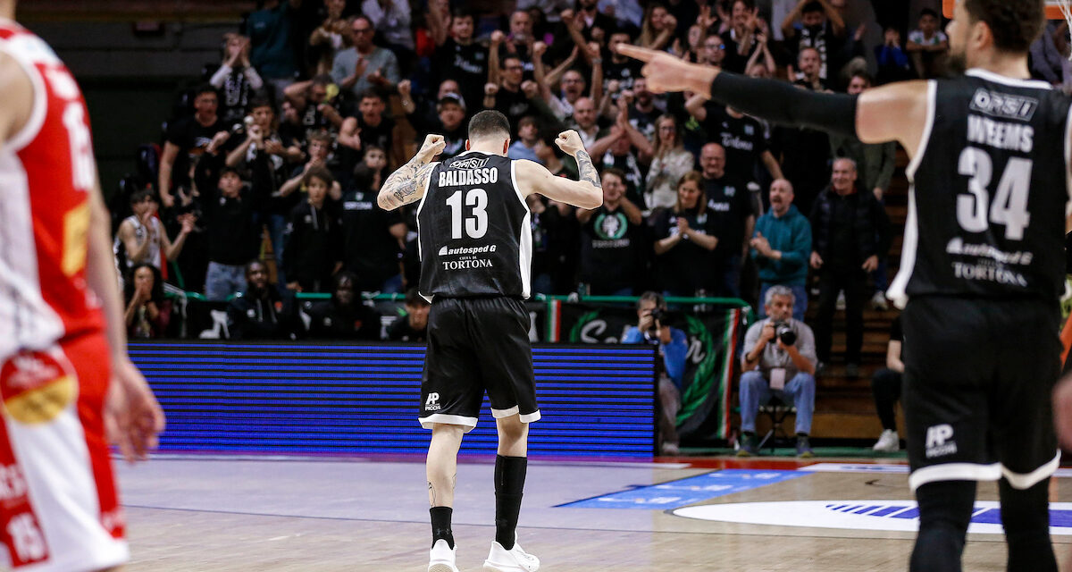 BM ON LBA/ Baldasso-Obasohan show, Tortona travolge Pesaro 94-76 e fa un passo avanti importante per i playoff – Di Massimo Furlani