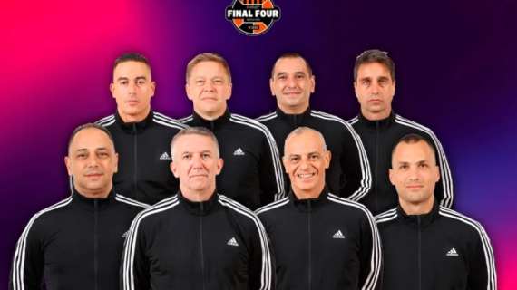UFFICIALI GLI ARBITRI PER LE FINAL FOUR DI EUROLEAGUE