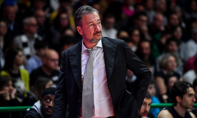 VIRTUS SEGAFREDO BOLOGNA, COACH BANCHI IN VISTA DELLE LBA FINALS UNIPOLSAI 2024: “MILANO HA GRANDE PROFONDITÀ DI ORGANICO, L’ORGANIZZAZIONE DI GIOCO SU ENTRAMBE LE DUE METÀ CAMPO E UNA GUIDA TECNICA DI ALTISSIMO PROFILO”