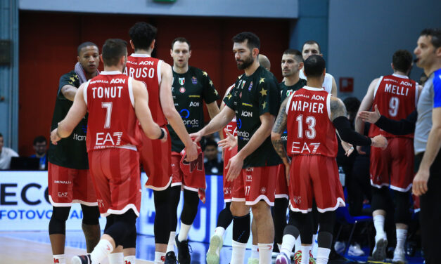 BM ON LBA/ IL PUNTO OLIMPIA MILANO: AL VIA I PLAYOFF, CON TRENTO INIZIA LA CORSA SCUDETTO – di GIANFRANCO PEZZOLATO