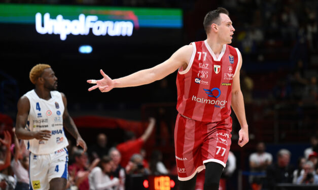 BM GAMEDAY LBA/G2 SEMIFINALI PLAYOFF/ IL PUNTO OLIMPIA: STASERA AL FORUM PER GARA DUE, MILANO VUOLE CRESCERE ANCORA – di GIANFRANCO PEZZOLATO