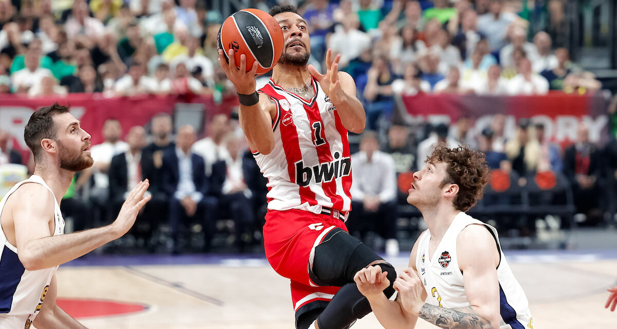 BM DA F4 EUROLEAGUE/ L’OLYMPIACOS SI PRENDE IL TERZO POSTO CON RISCHIO FINALE: FENERBAHCE BATTUTO 87-84 – di EUGENIO PETRILLO