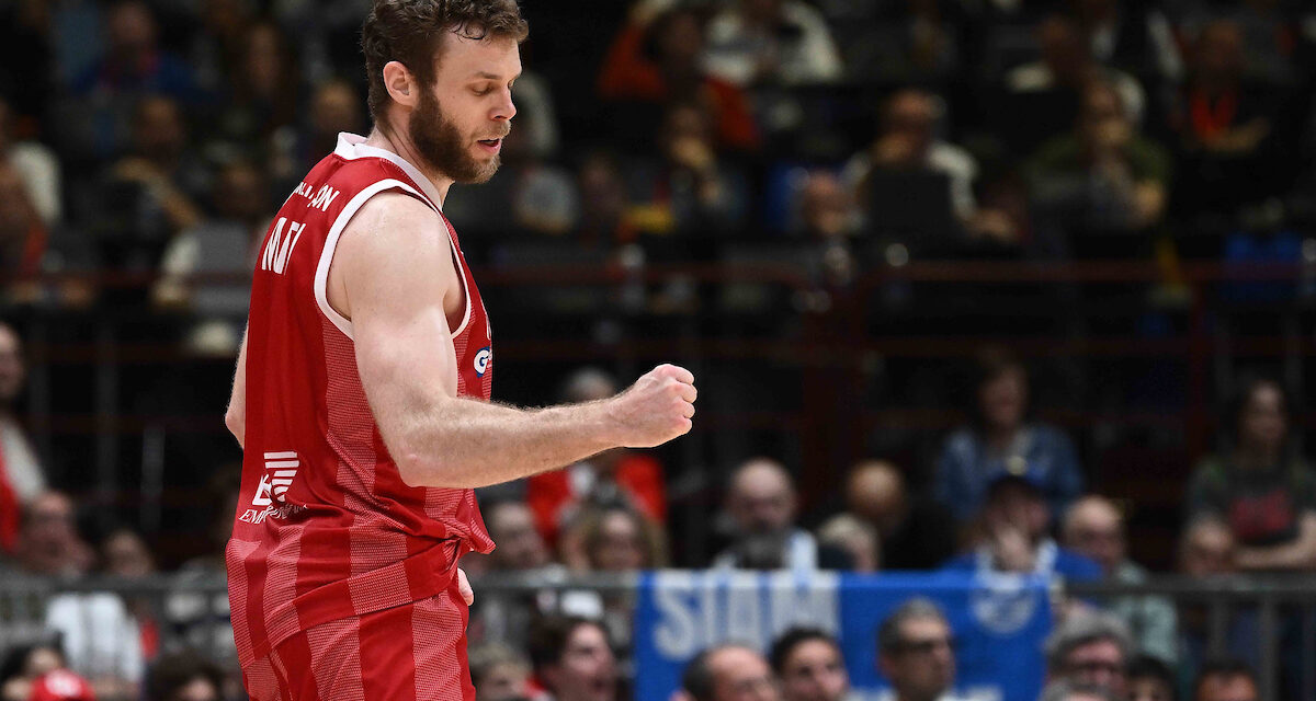 BM GAMEDAY LBA/G1 SEMIFINALI PLAYOFF/MELLI E VOIGTMANN DOMINANO AL FORUM, LA PRIMA E’ DI MILANO di GIANFRANCO PEZZOLATO