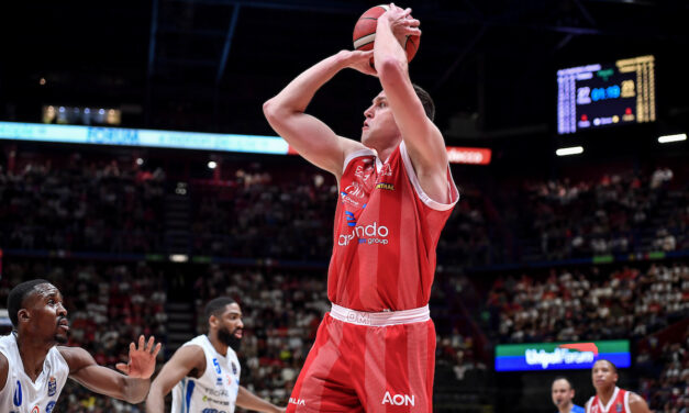 BM GAMEDAY LBA / G1 SEMIFINALI PLAYOFF – L’MVP DEL GIORNO: JOHANNES VOIGTMANN, INFALLIBILE AL TIRO E DECISIVO A RIMBALZO – DI MATTEO ORSOLAN