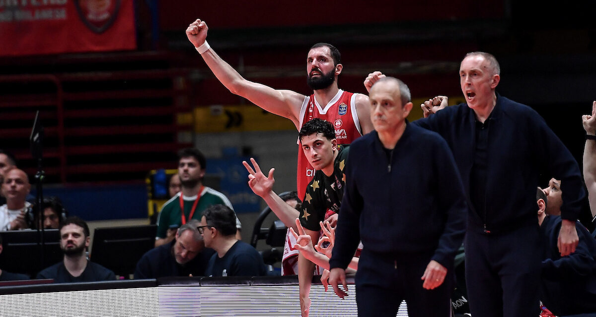 BM GAMEDAY LBA/G2 SEMIFINALI PLAYOFF / POST MATCH – MILANO, MESSINA: “ORA ANDIAMO A BRESCIA E SAPPIAMO CHE SARA’ DURA”. – BRESCIA, MAGRO: “L’OBIETTIVO E’ DARE TUTTO PER ALLUNGARE LA SERIE” – di GIANFRANCO PEZZOLATO