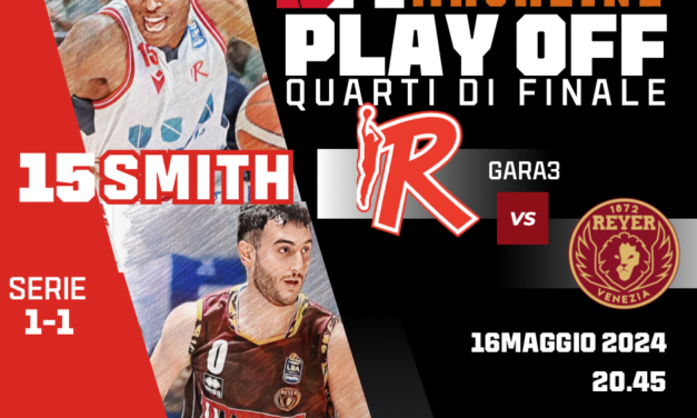 BM ON LBA/ Il Gameday è Reggio Emilia-Reyer Venezia: sotto i riflettori il duello Smith-Spissu – di Valerio Laurenti