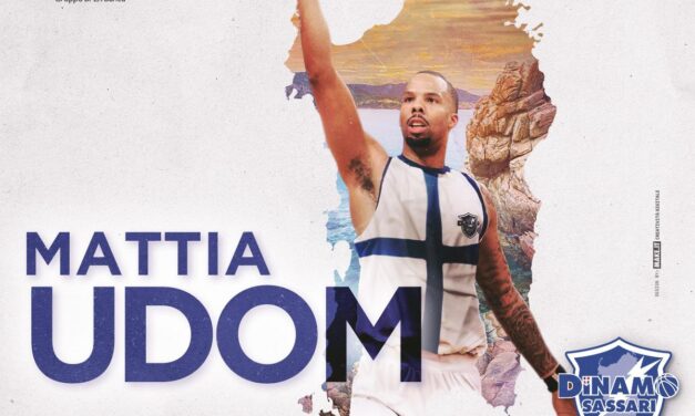 Sassari, ufficiale l’ingaggio di Mattia Udom