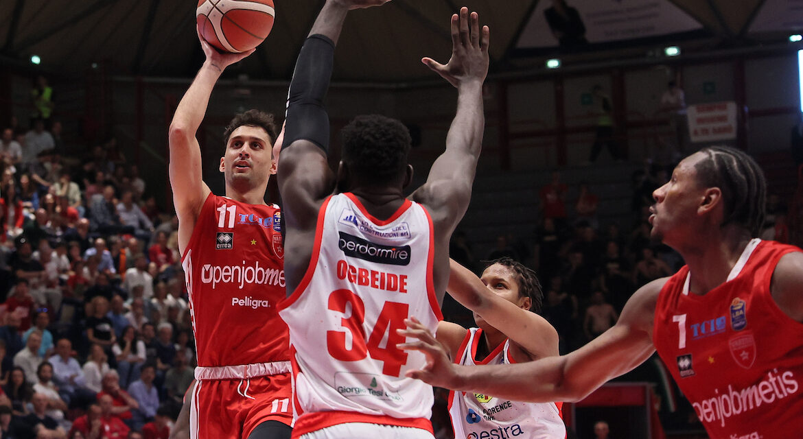 BM ON LBA / MORETTI 30 E LODE GUIDA UNA BELLISSIMA VARESE, CADE PISTOIA 78-96 AL PALACARRARA – DI ANTONIO CATALANO