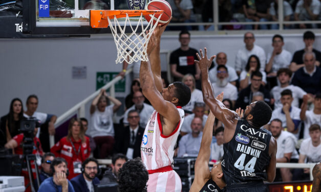 BM GAMEDAY LBA/GARA 4 QUARTI PLAYOFF/ IL PUNTO OLIMPIA: MATCH BALL MILANO – di GIANFRANCO PEZZOLATO