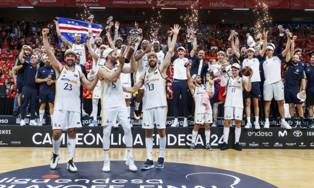 BM SULLE STRADE D’EUROPA/ FINALE LIGA ACB, DURA SOLO 25’ IL SOGNO DI MURCIA, REAL CAMPIONE 73-84 – di ELIO DE FALCO