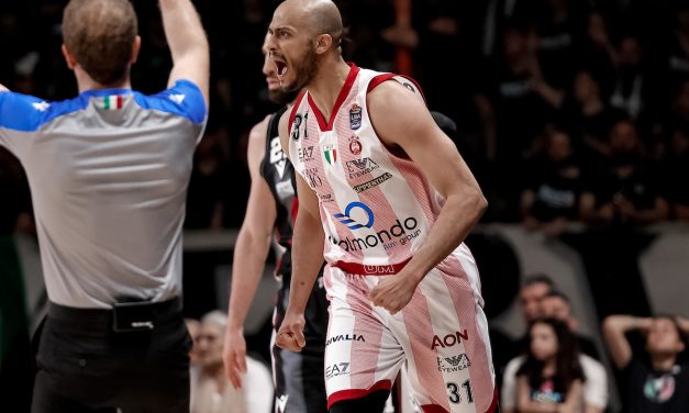 MILANO, SHAVON SHIELDS REALIZZA 6 TRIPLE IN GARA 1 ED EGUAGLIA IL RECORD SOCIETARIO DELL’OLIMPIA IN UNA GARA DI FINALE