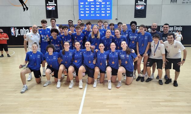 Jr NBA European Finals: l’Italia maschile conquista l’argento, l’Italia femminile chiude al terzo posto