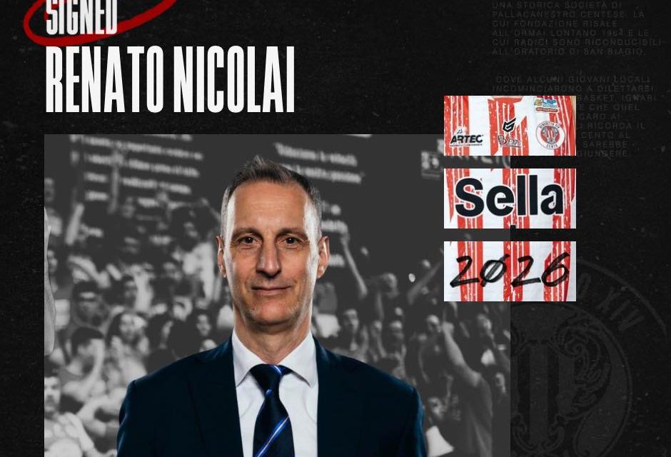 Cento, Renato Nicolai è il nuovo GM