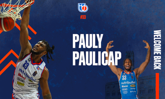 PAULY PAULICAP È LA PRIMA CONFERMA PER LA NUTRIBULLET TREVISO BASKET