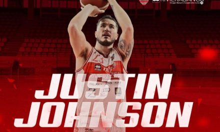 RIVIERABANCA BASKET RIMINI RIPARTE DA JUSTIN JOHNSON: ANCORA IN BIANCOROSSO