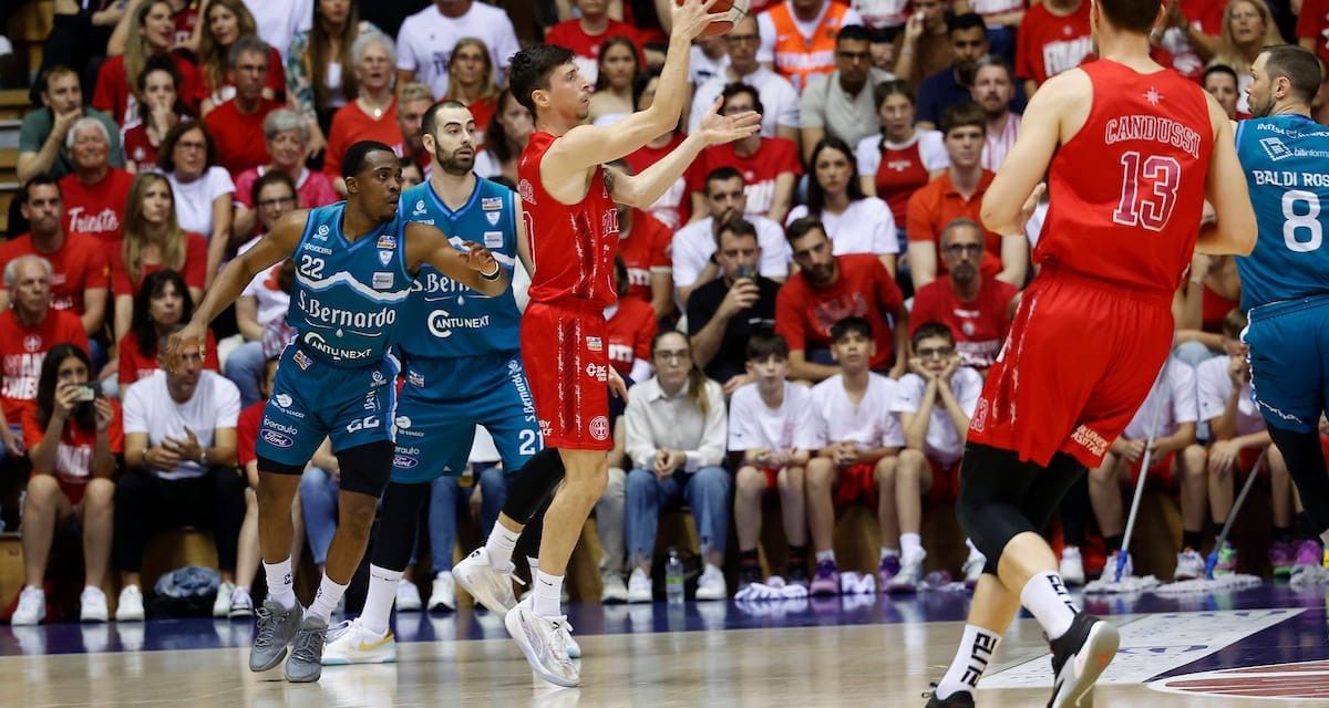 BM GAMEDAY A2/GARA 4 FINALI PLAYOFF | LE PAGELLE: LA COPPIA RUZZIER-VILDERA PORTA TRIESTE IN A1 – DI ALVISE BALDAN