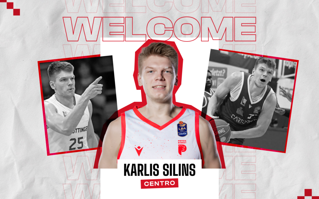 Pistoia Basket si rinforza sotto canestro: ufficiale la firma di Karlis Silins