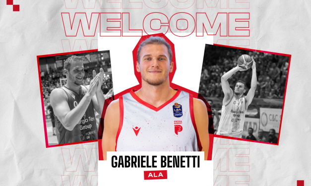 Pistoia, ufficiale il ritorno di Gabriele Benetti