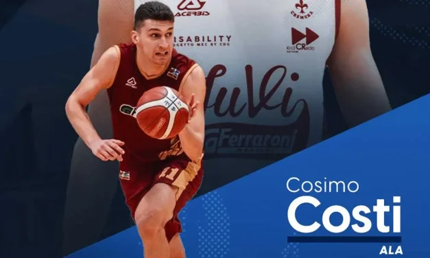 Orzinuovi, ingaggiato Cosimo Costi