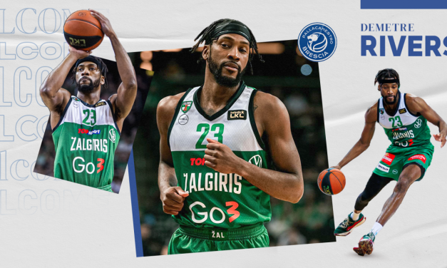 Brescia, ufficiale l’ingaggio di Demetre Rivers