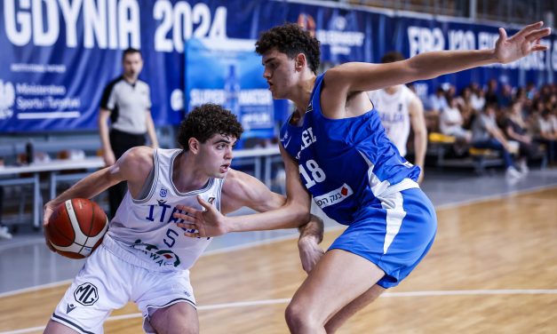 Europei U20: L’Italbasket sconfigge Israele 69-58 e chiude al nono posto